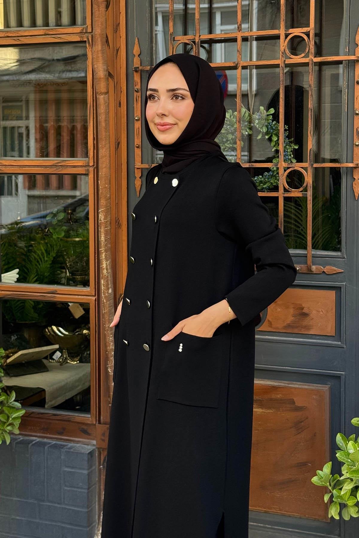 MİSS DALİDA Hırka T25PF-9000 Siyah