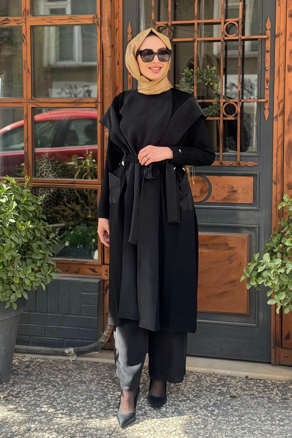 MİSS DALİDA Hırka T25Y-9010 Siyah