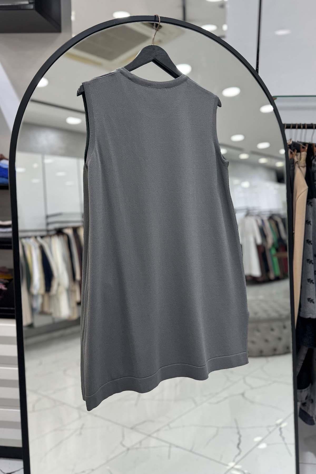 MİSS DALİDA İç Tunik T25Y-6000 Gri