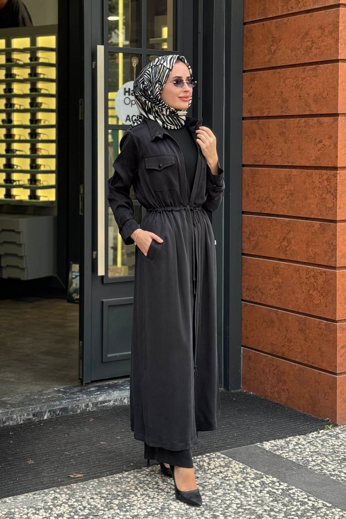 MİSS DALİDA Kap 3268827 Siyah