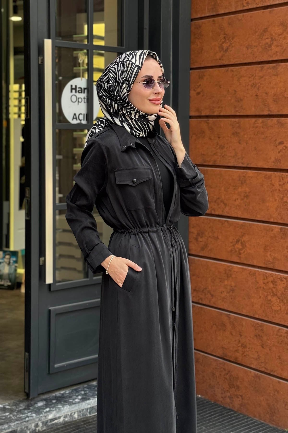 MİSS DALİDA Kap 3268827 Siyah