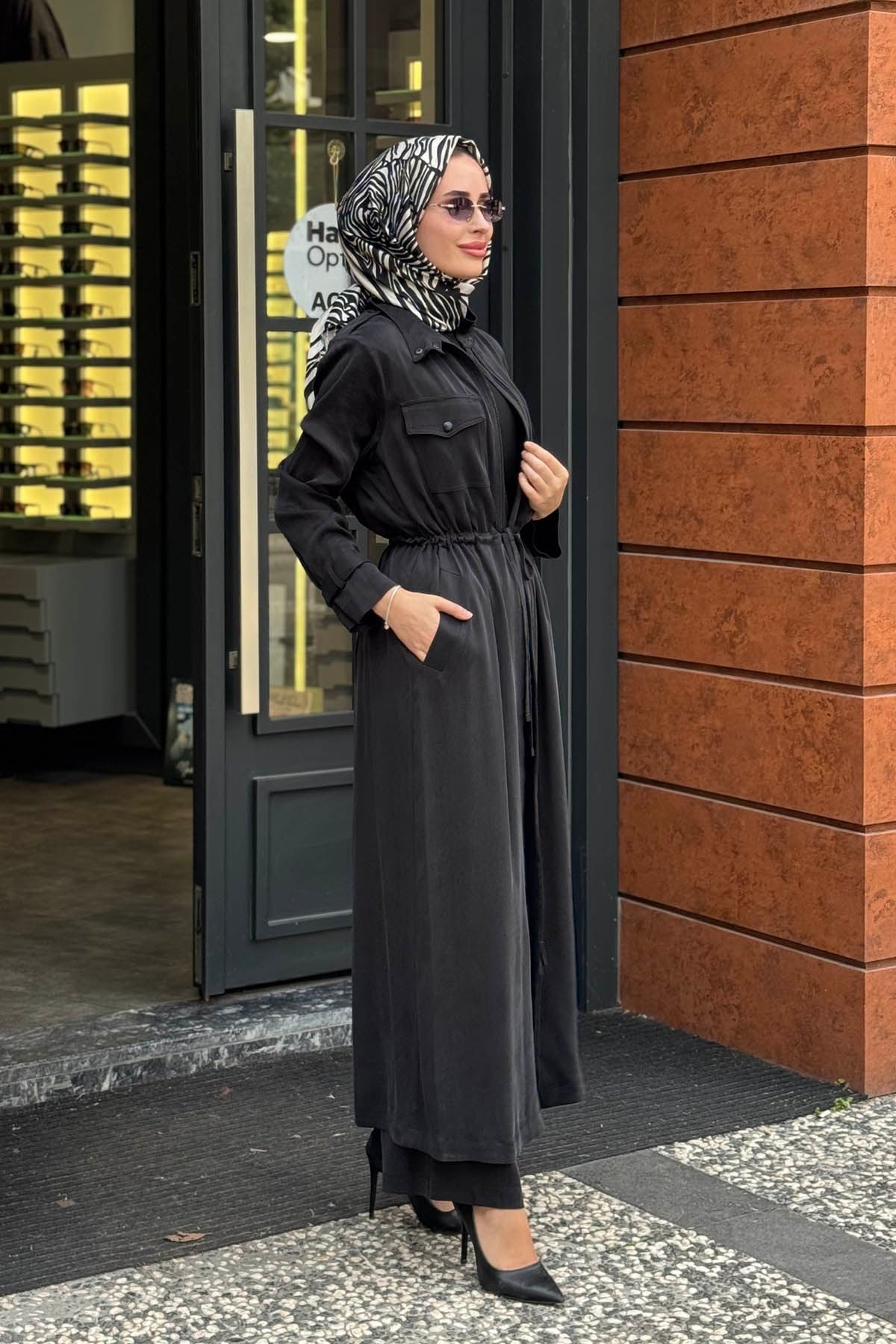 MİSS DALİDA Kap 3268827 Siyah