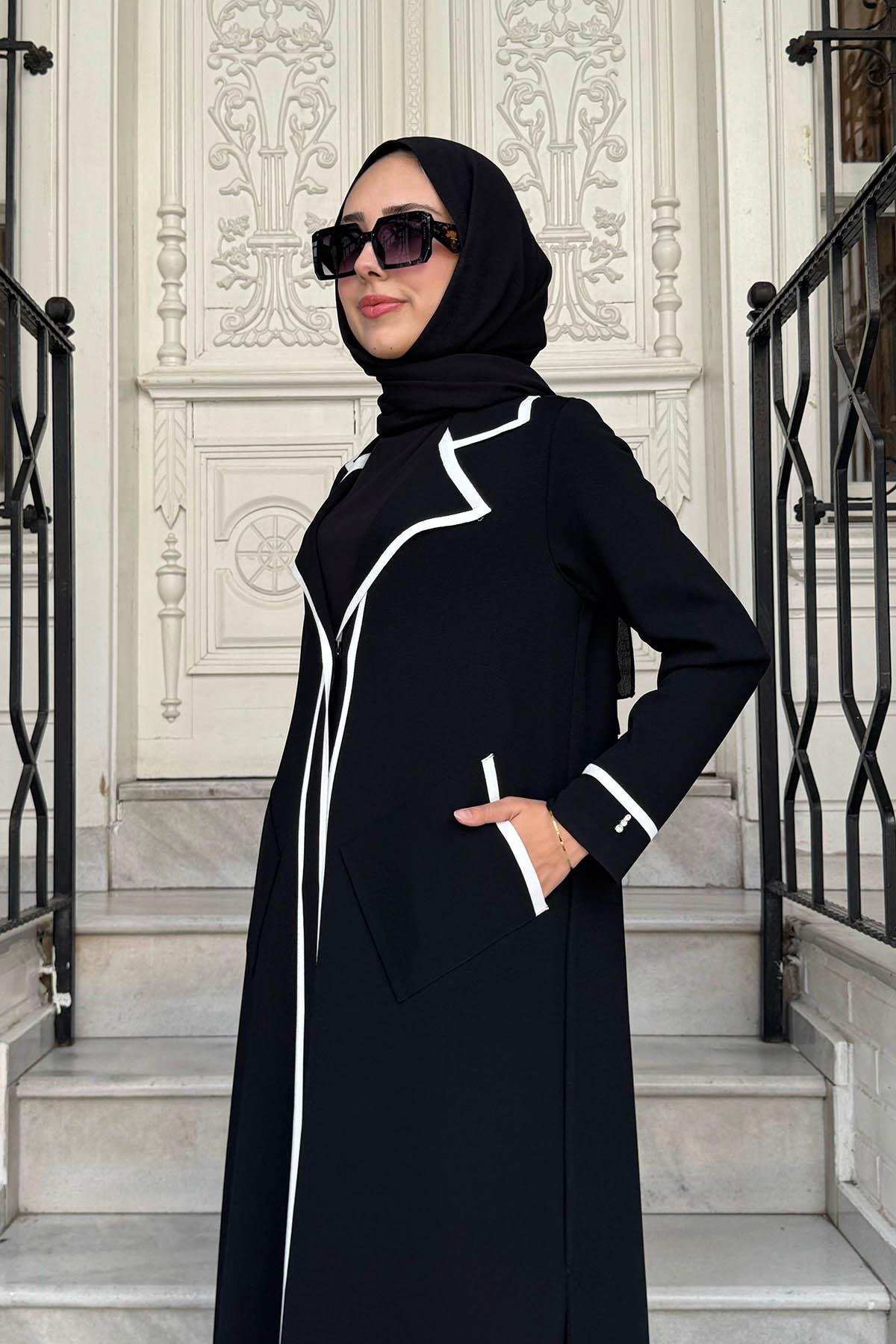 MİSS DALİDA Triko Hırka T25PF-9009 Siyah