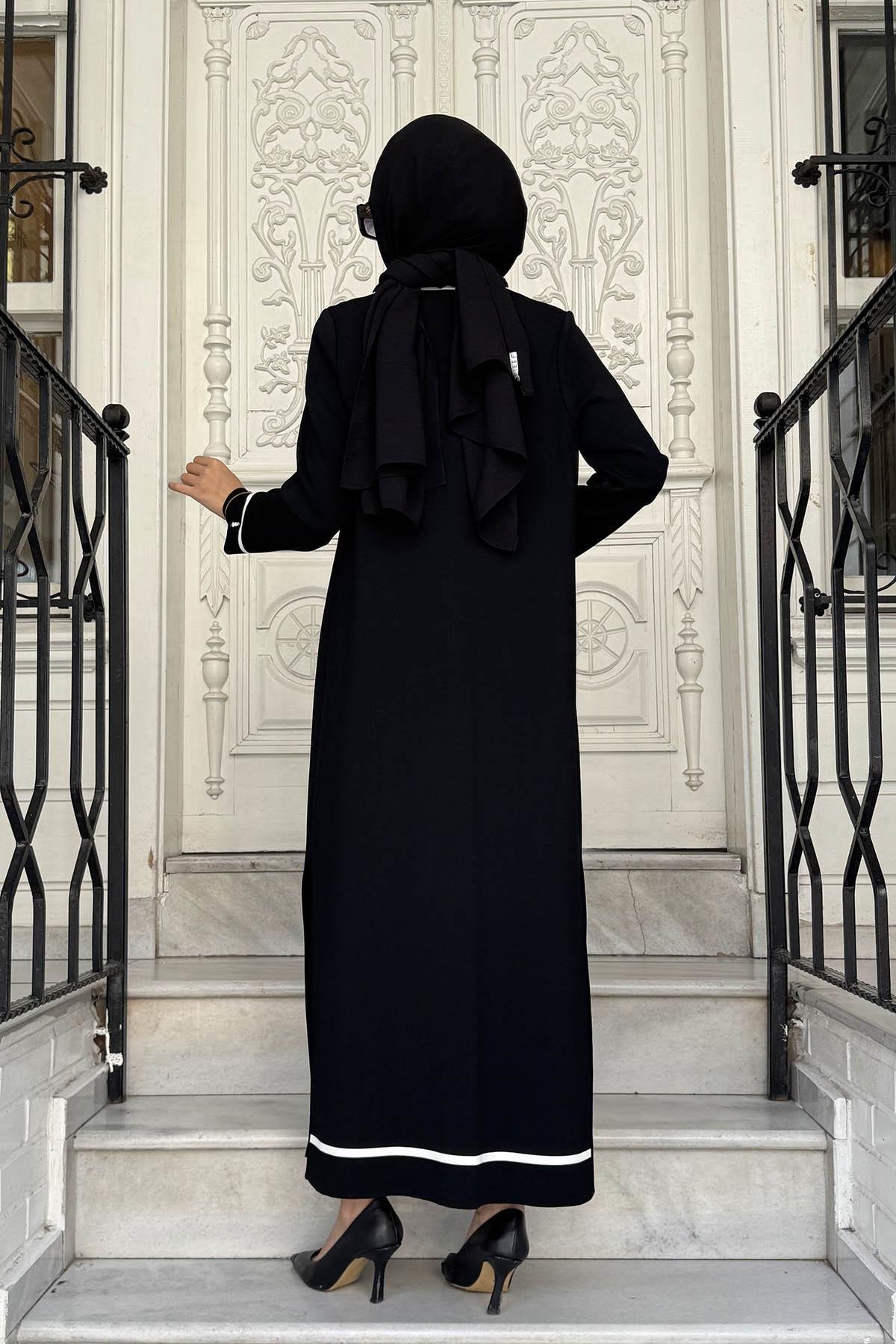 MİSS DALİDA Triko Hırka T25PF-9009 Siyah