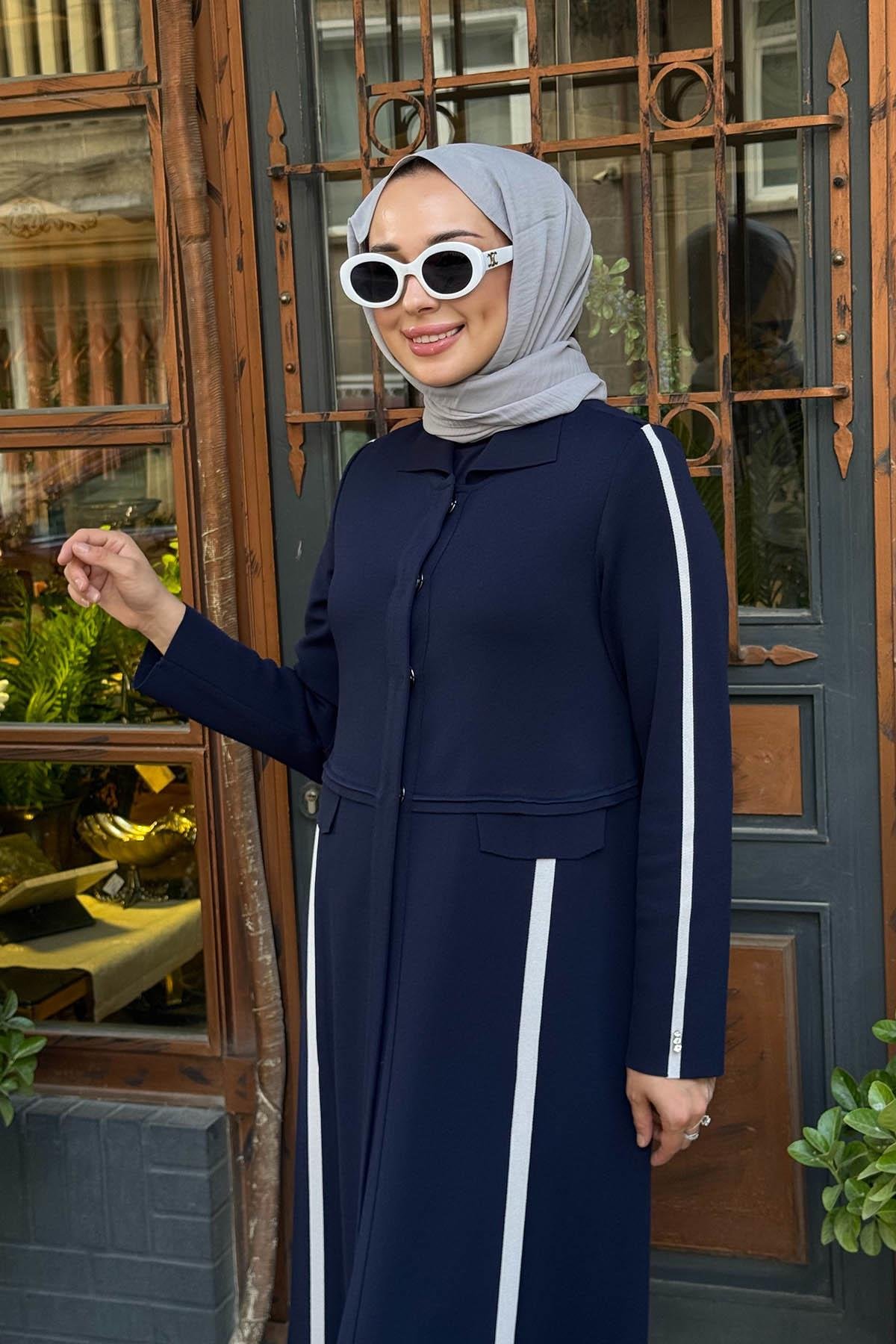 MİSS DALİDA Triko Hırka T25PF-9010 Lacivert