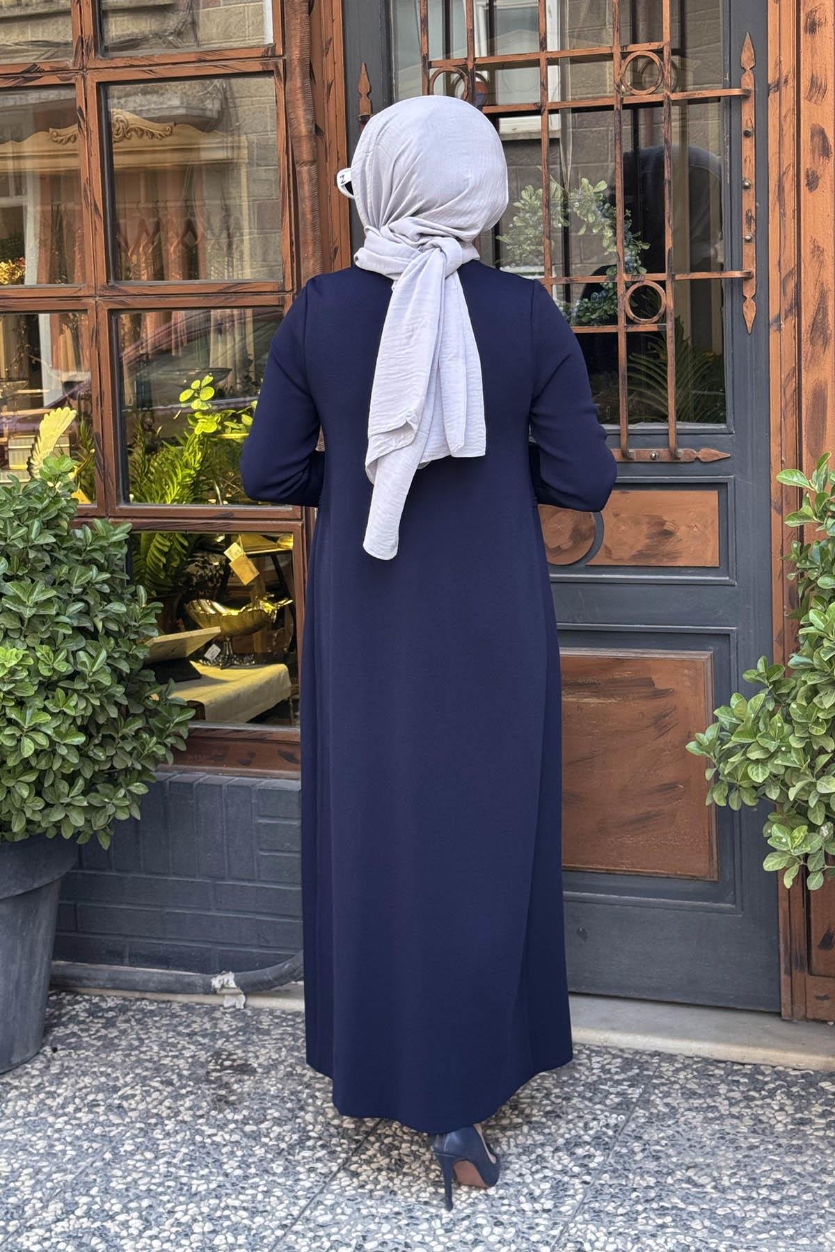 MİSS DALİDA Triko Hırka T25PF-9010 Lacivert