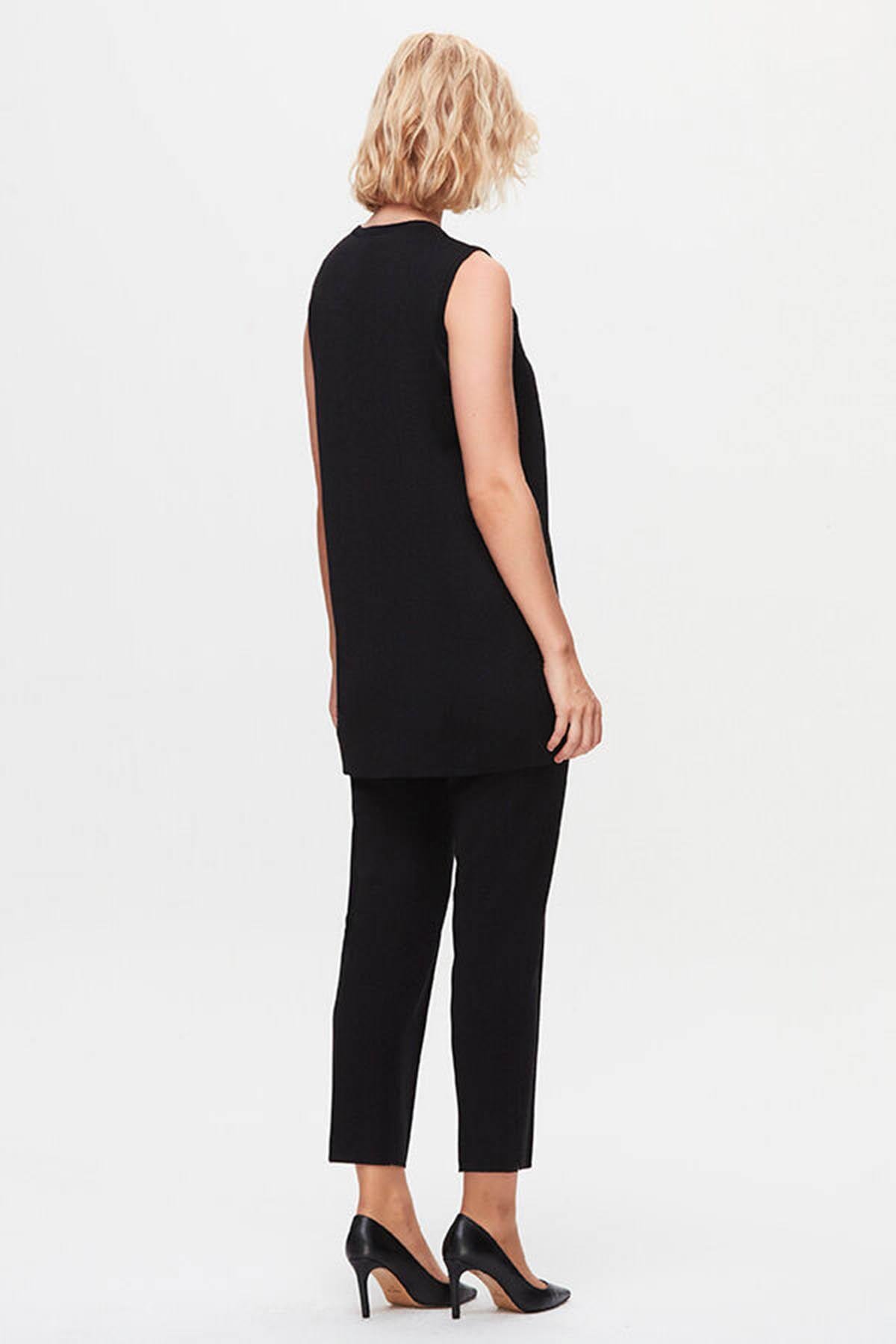 MİSS DALİDA Triko İç Tunik T25K-6000 Siyah