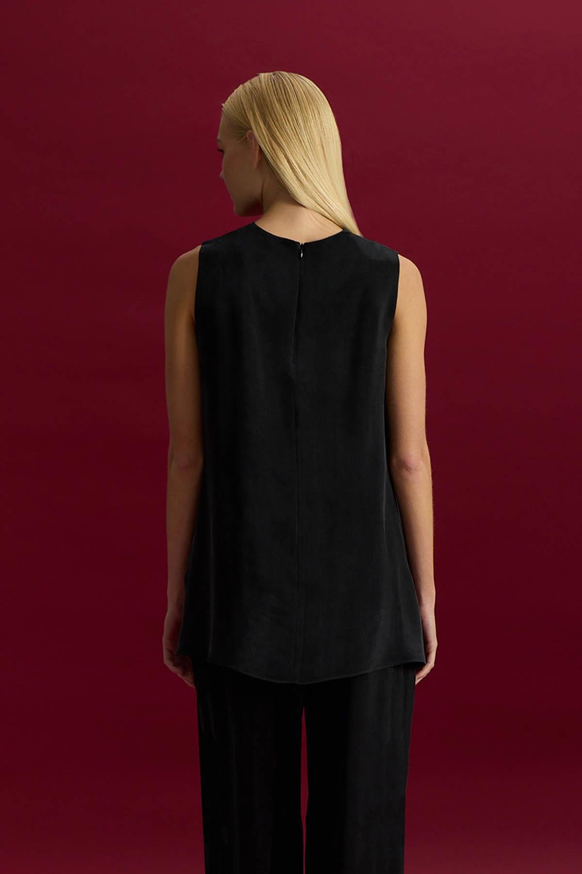 MİSS DALİDA Tunik T26Y-6007 Siyah