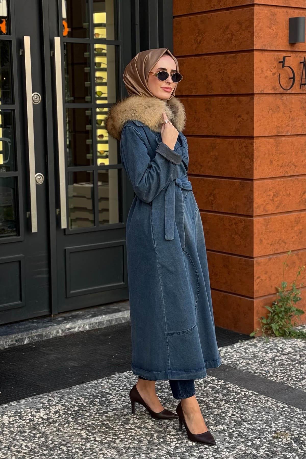 MissWhence Denim Kaban 34511 Lacivert