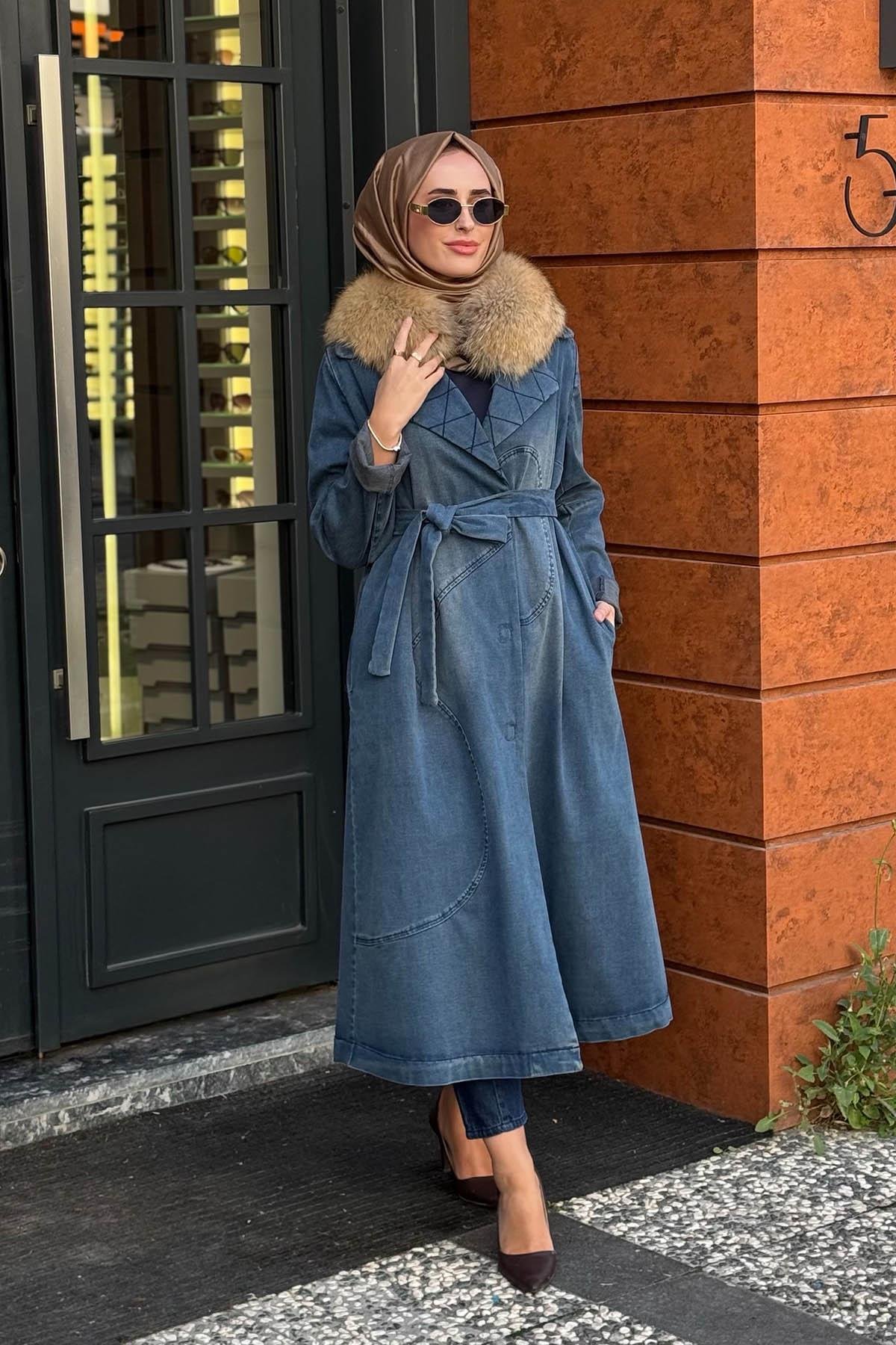 MissWhence Denim Kaban 34511 Lacivert