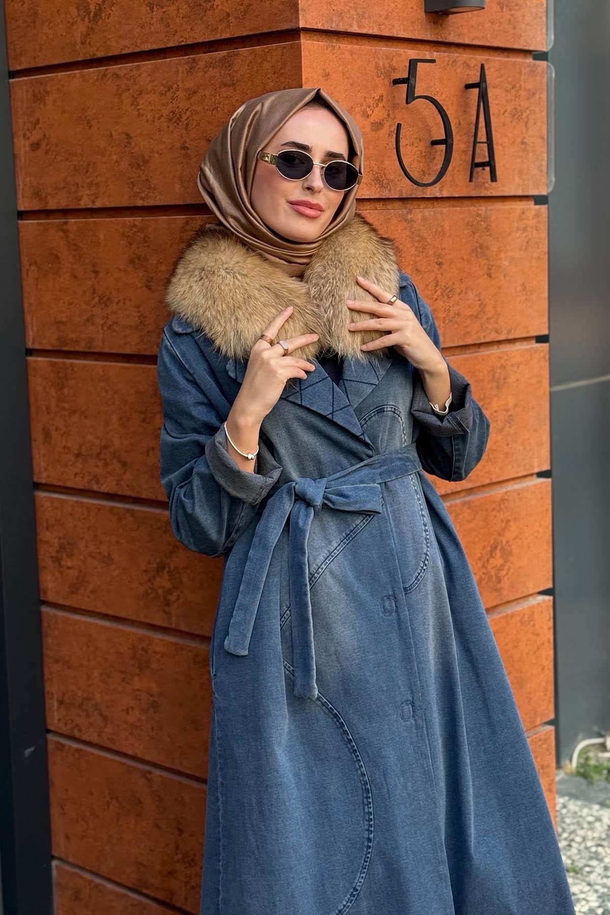 MissWhence Denim Kaban 34511 Lacivert