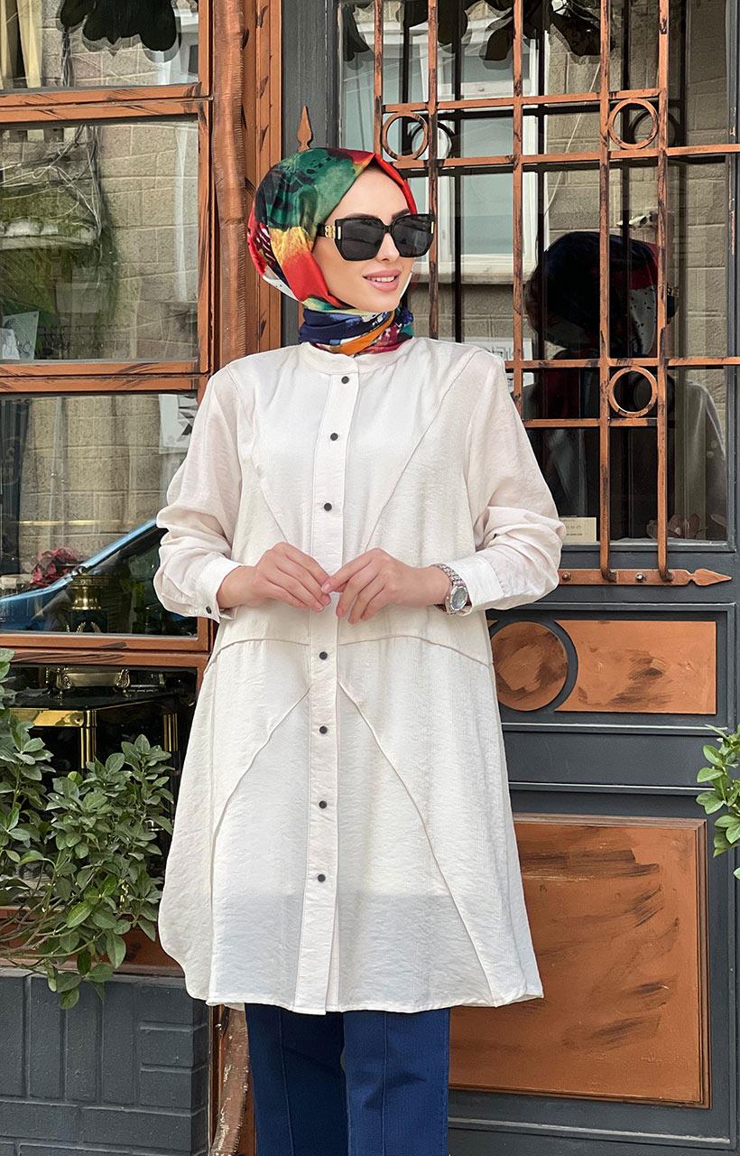 MissWhence Gömlek 35311 Taş