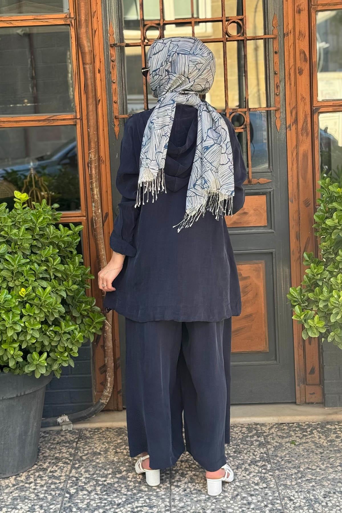 MissWhence Pantolonlu Takım 37007 Lacivert