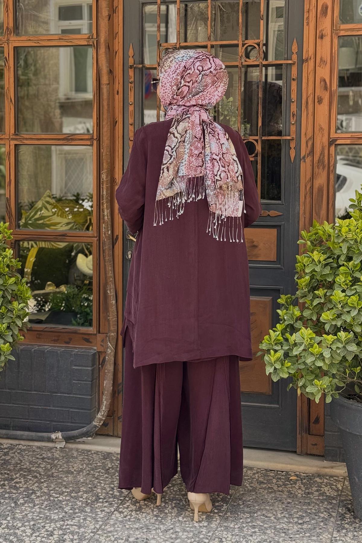 MissWhence Takım 37205 Bordo