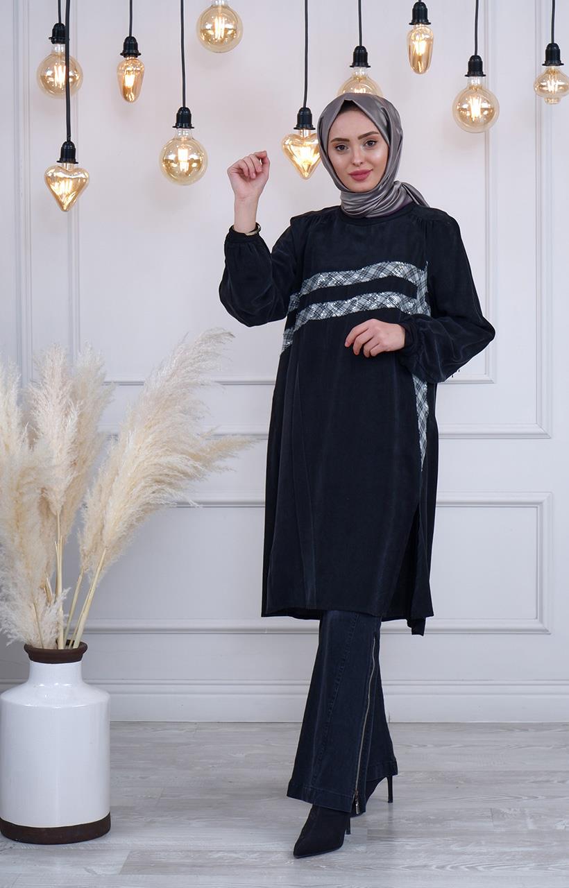 MissWhence Tunik 33011 Siyah