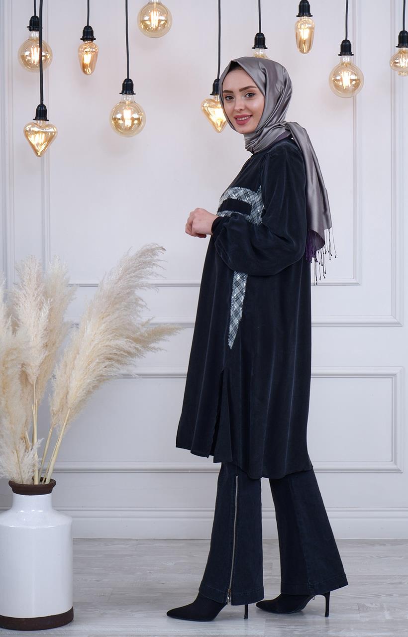 MissWhence Tunik 33011 Siyah