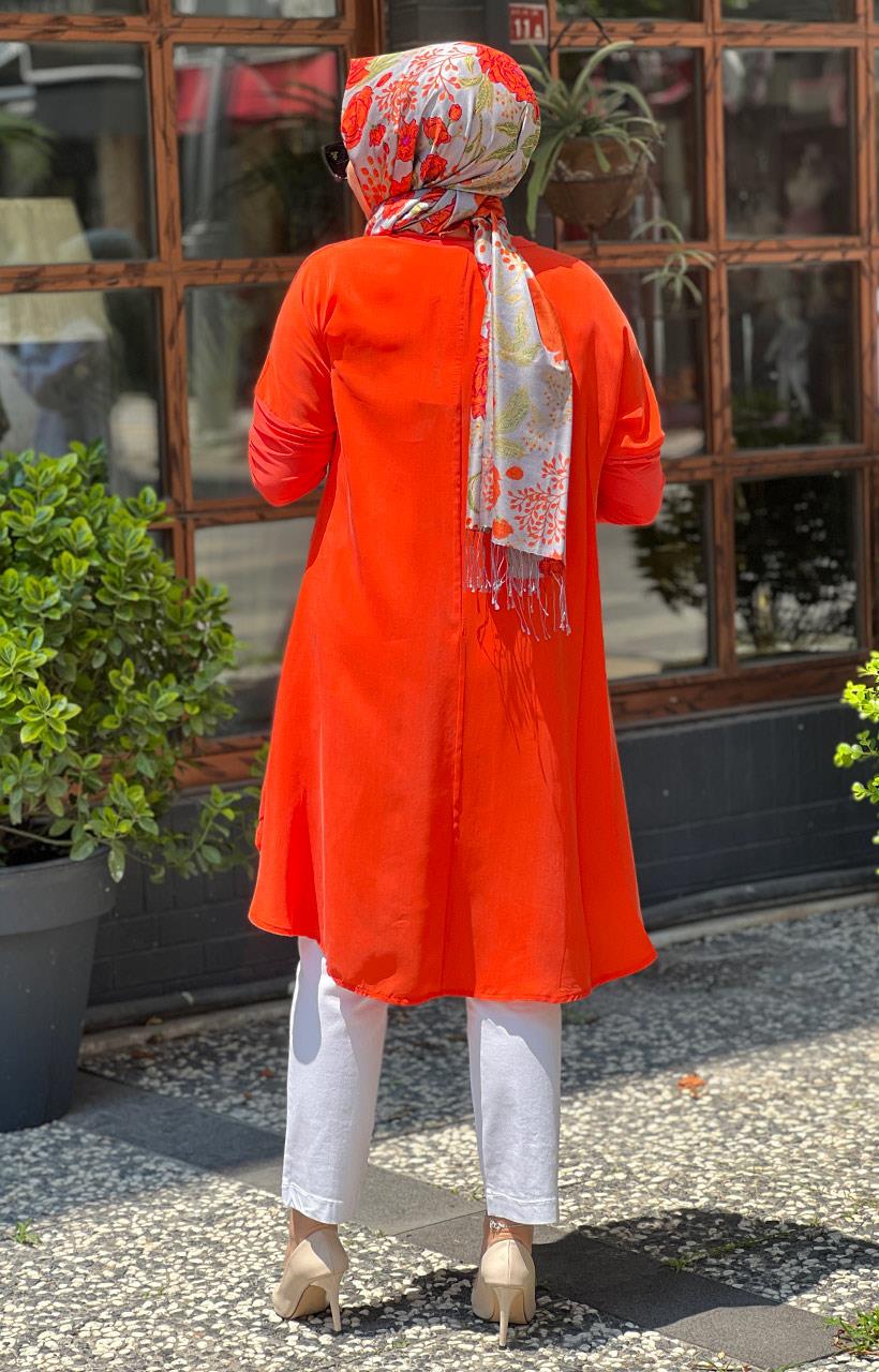 MissWhence Tunik 33012 Nar Çiçeği