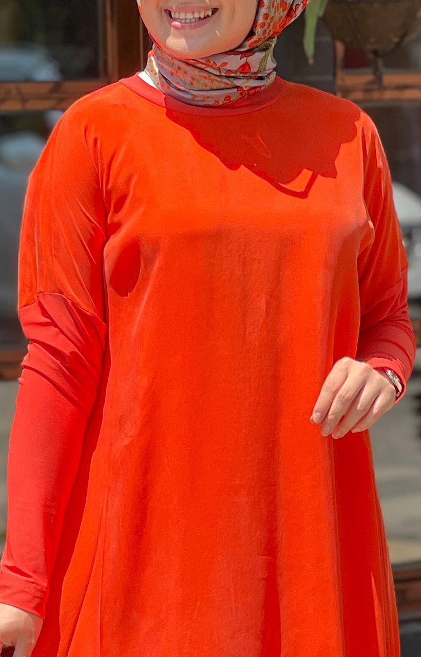 MissWhence Tunik 33012 Nar Çiçeği
