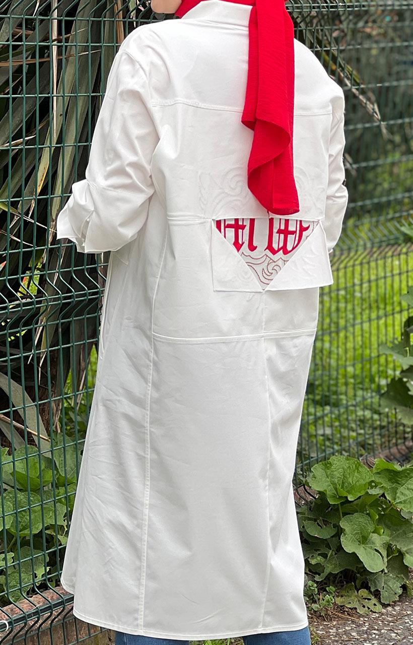 MissWhence Tunik 33300 Beyaz