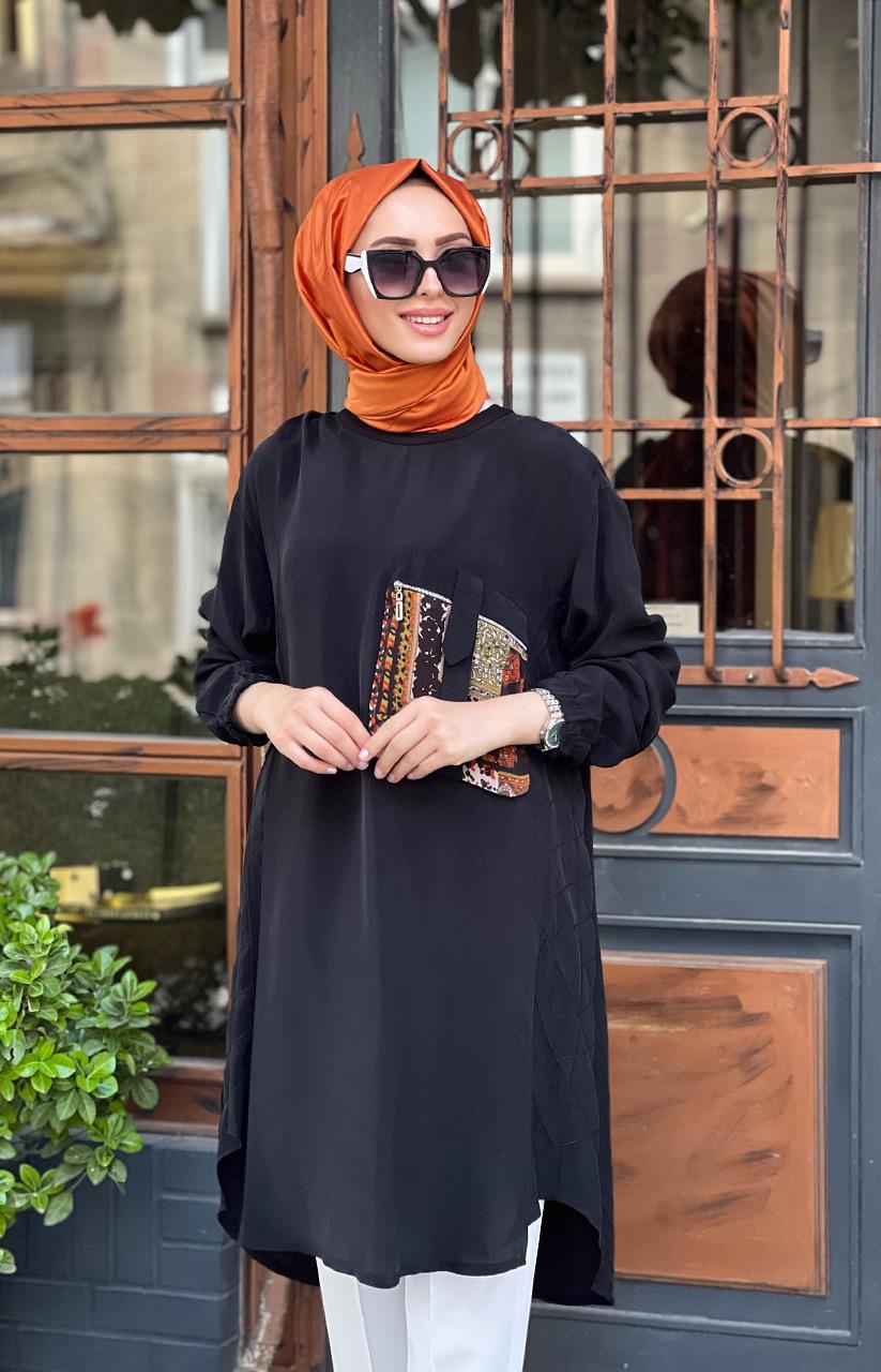 MissWhence Tunik 35005 Siyah