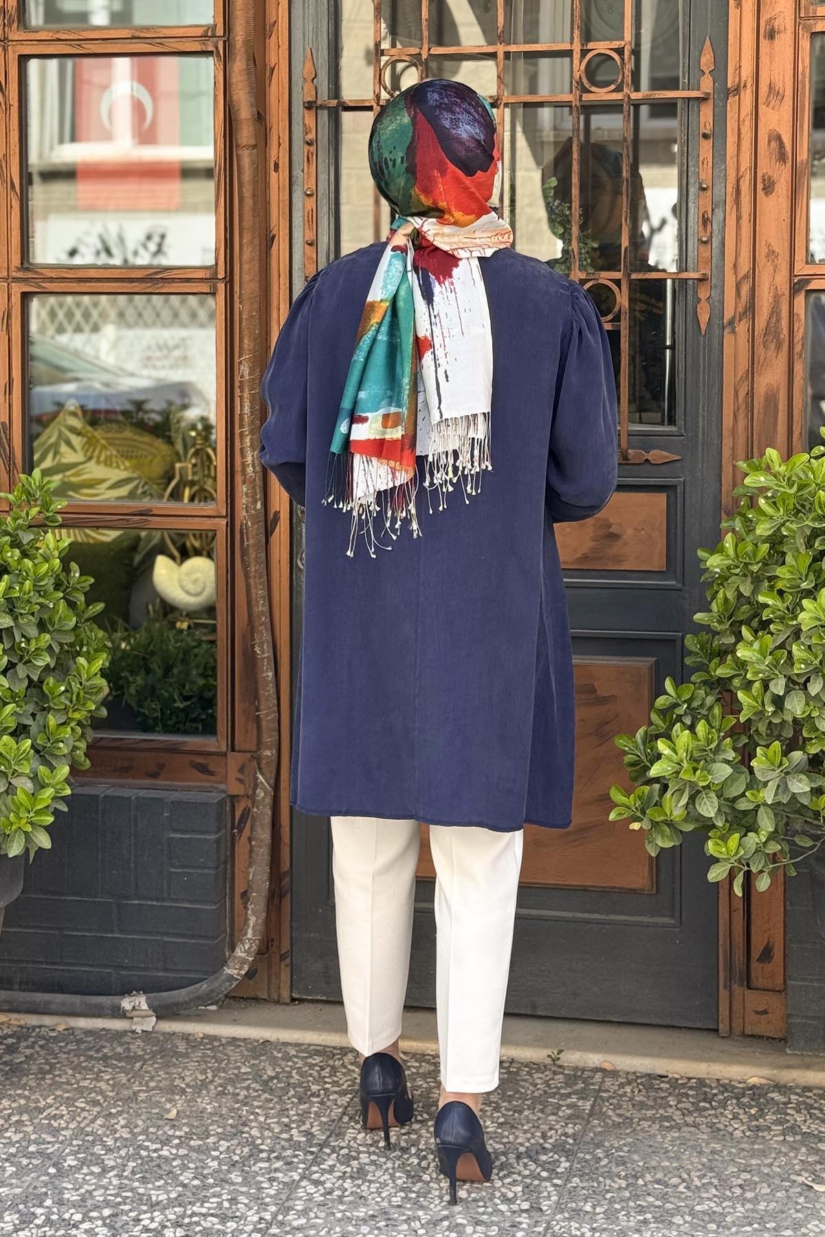 MissWhence Tunik 37025 İndigo