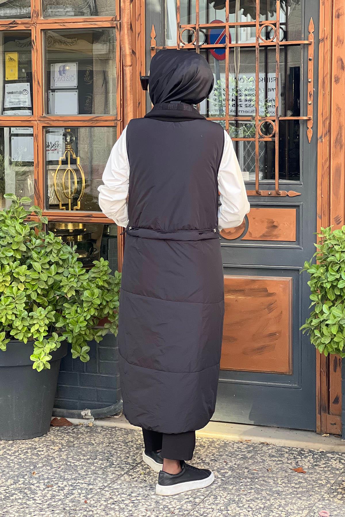 MissWhence Yelek 36702 Siyah