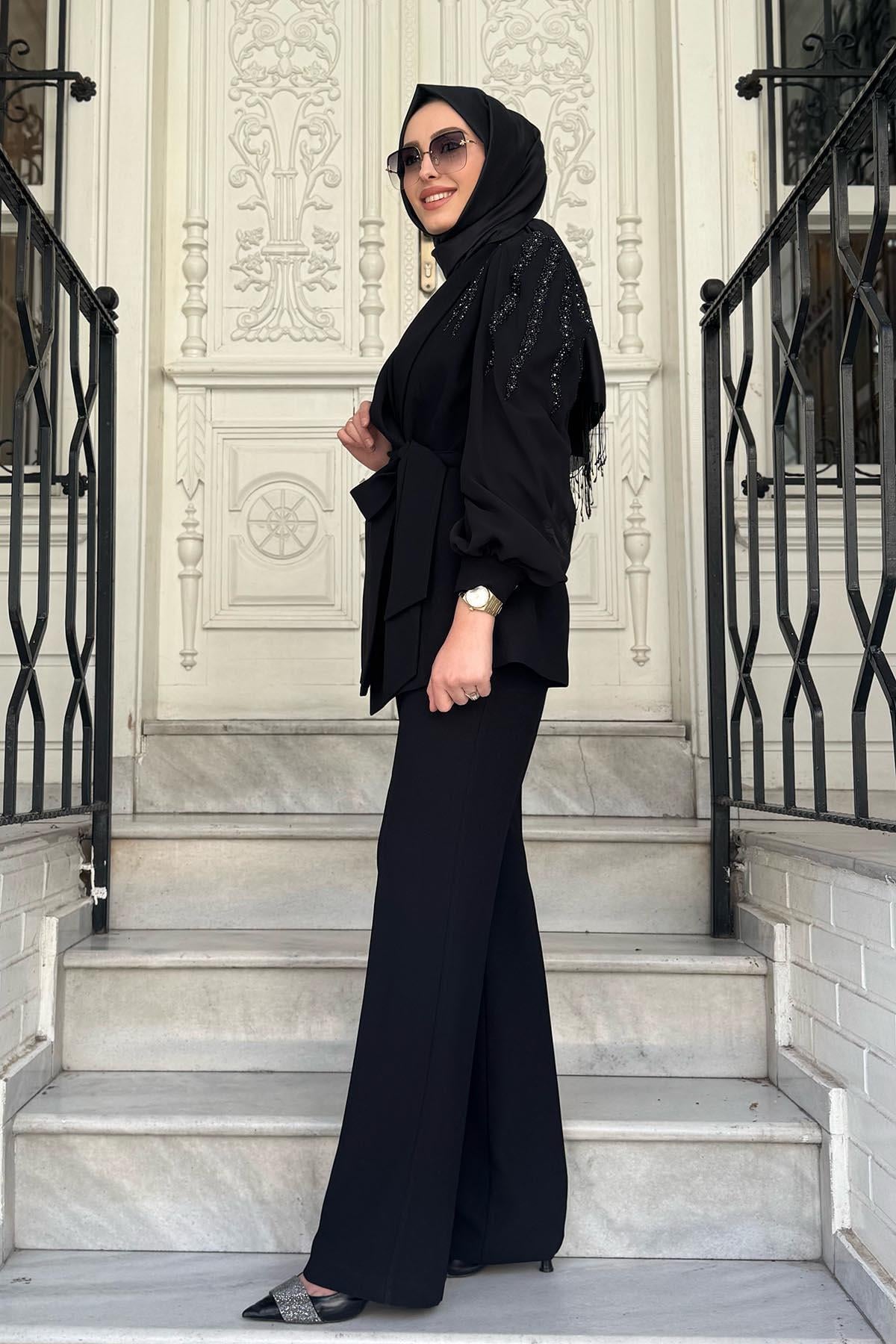 MODAİLGİ Ceket ILG251CKT07597 Siyah
