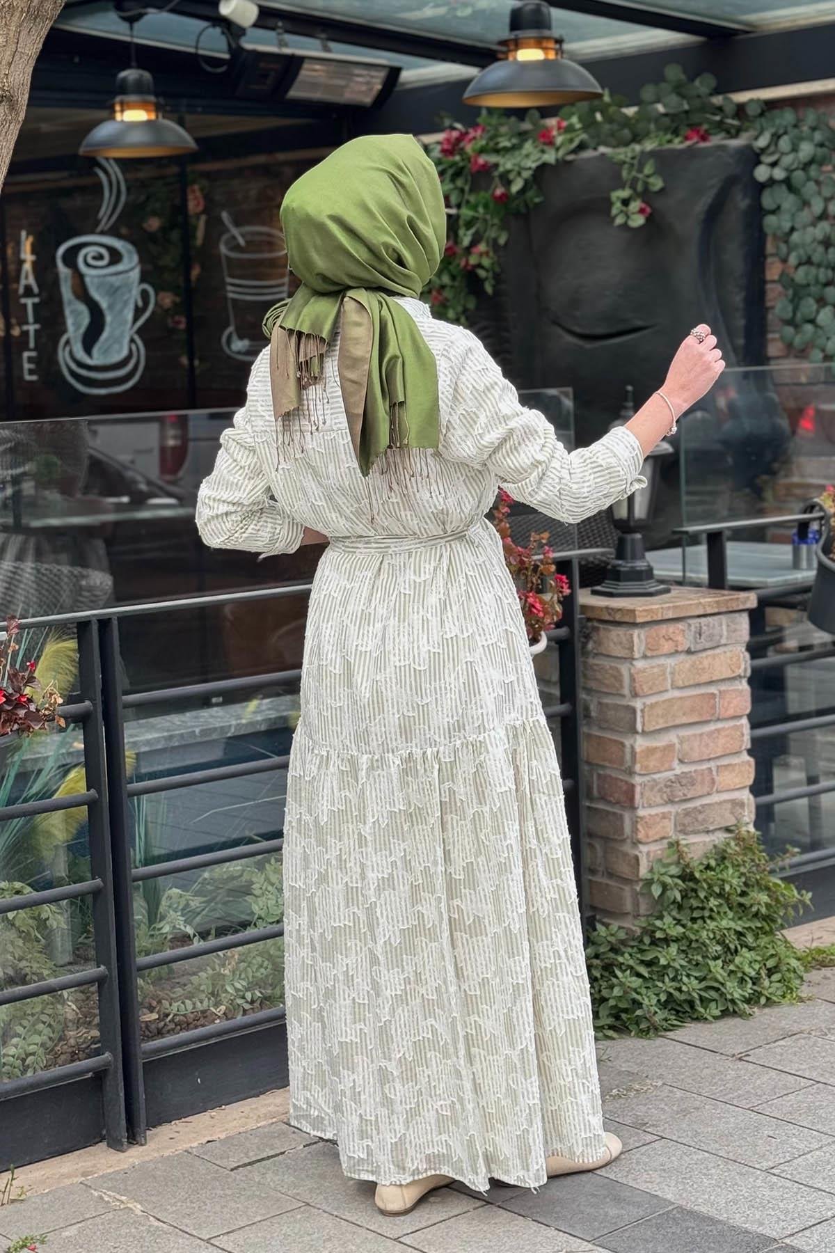 Moodbasic Elbise MA06.08 Çağla