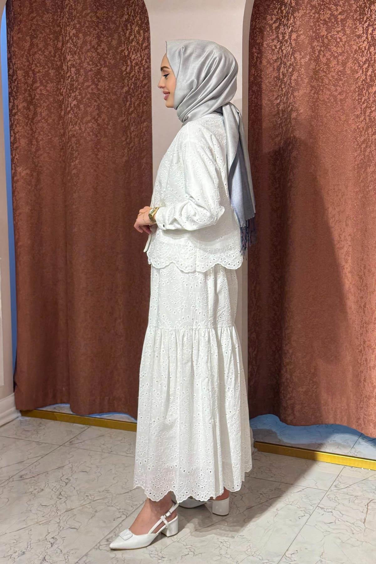 Moodbasic Etekli Takım MA09.02 Ekru