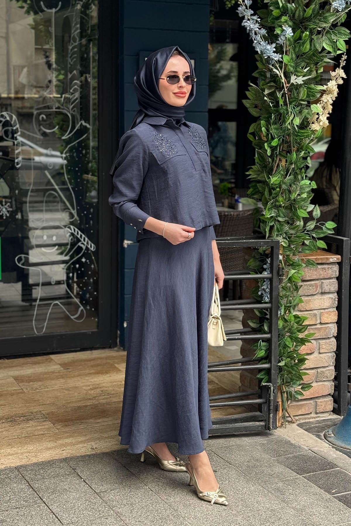 Moodbasic Etekli Takım MB24.712 Marin