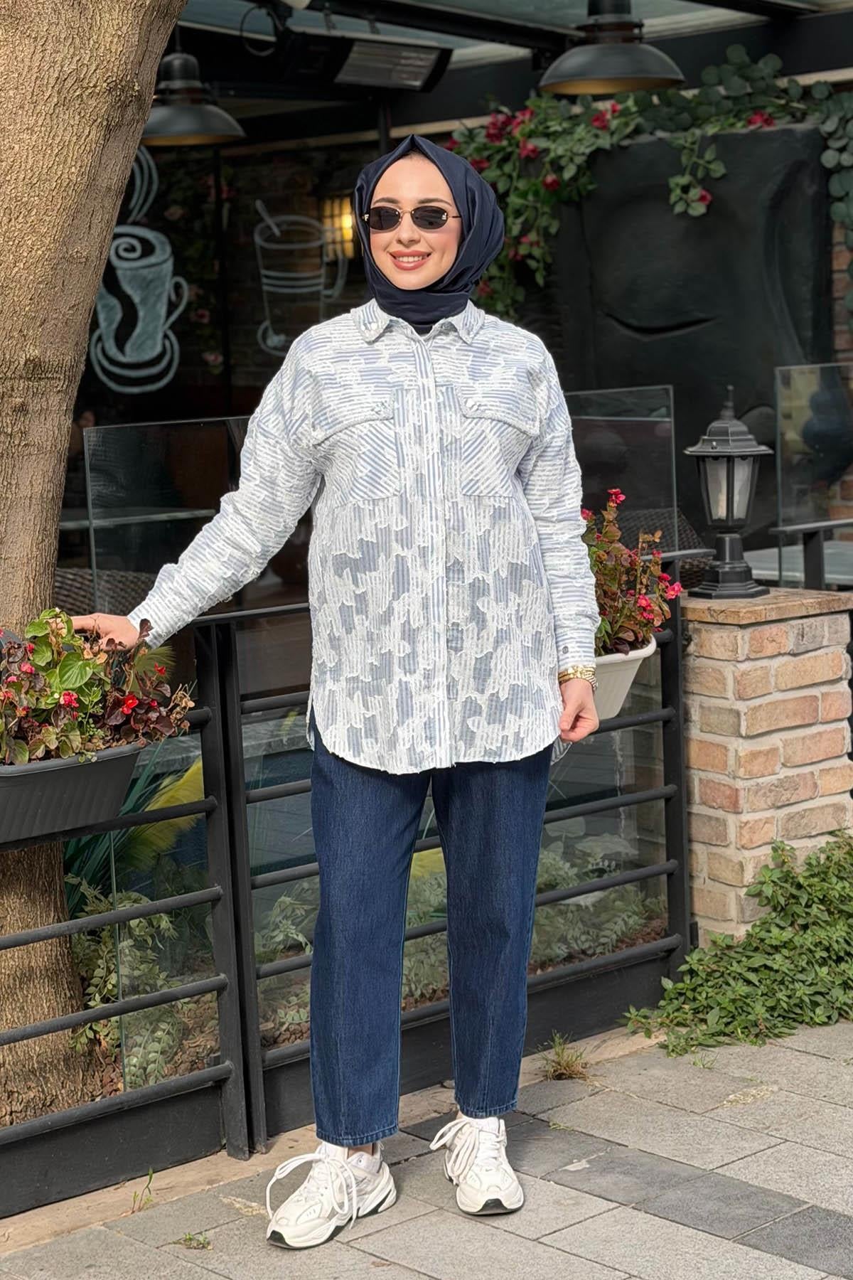 Moodbasic Gömlek MA11.31 Mavi