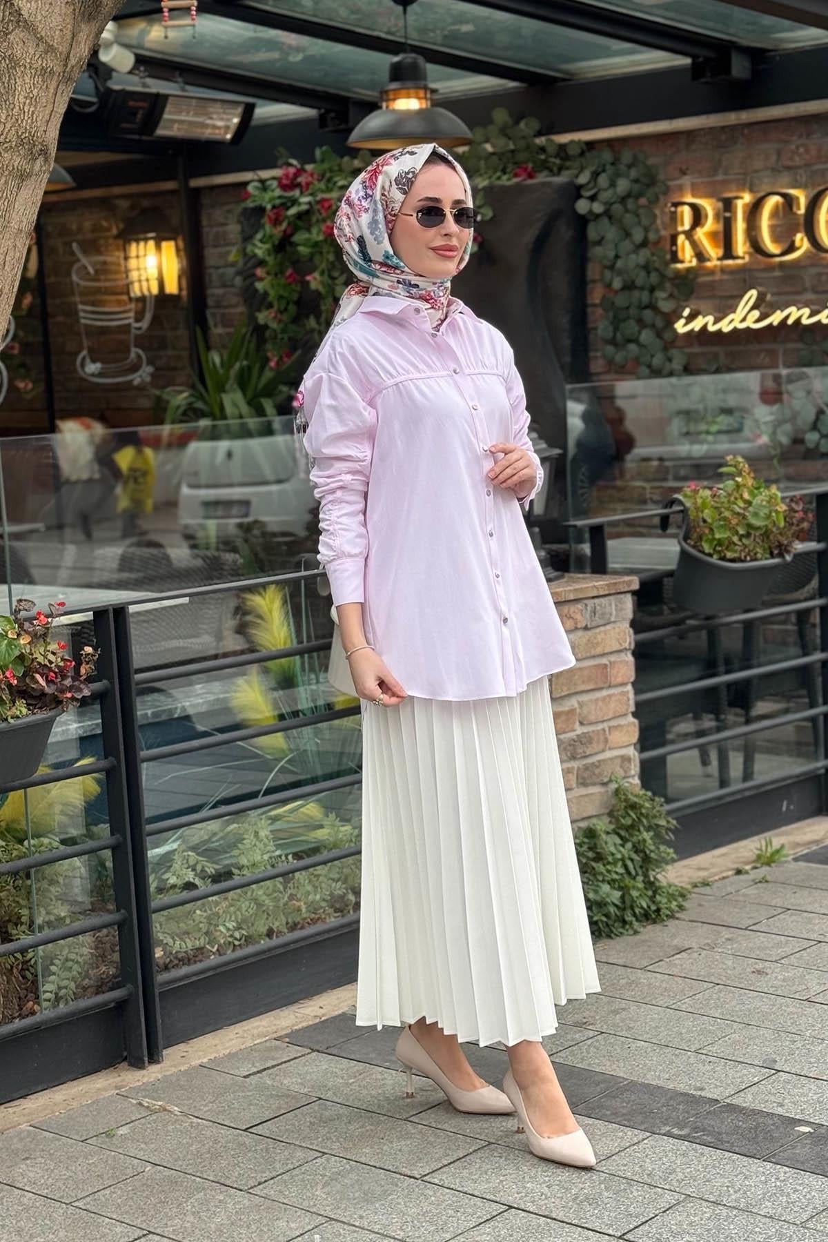 Moodbasic Gömlek MB11.305 Pembe