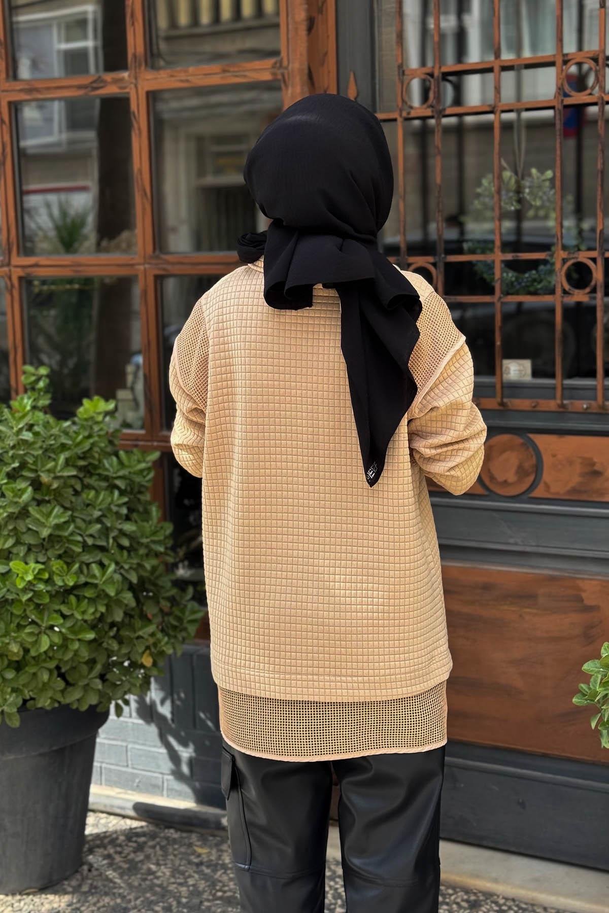 Moodbasic Gömlek MB11.299 Bej