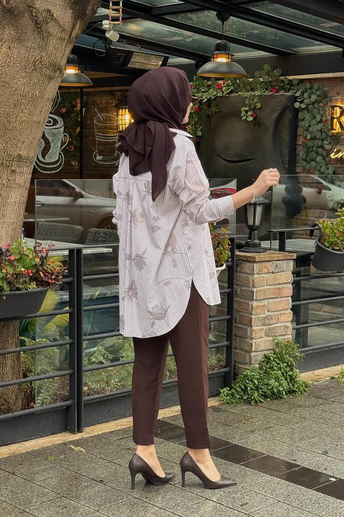 Moodbasic Gömlek MB11.296 Bej