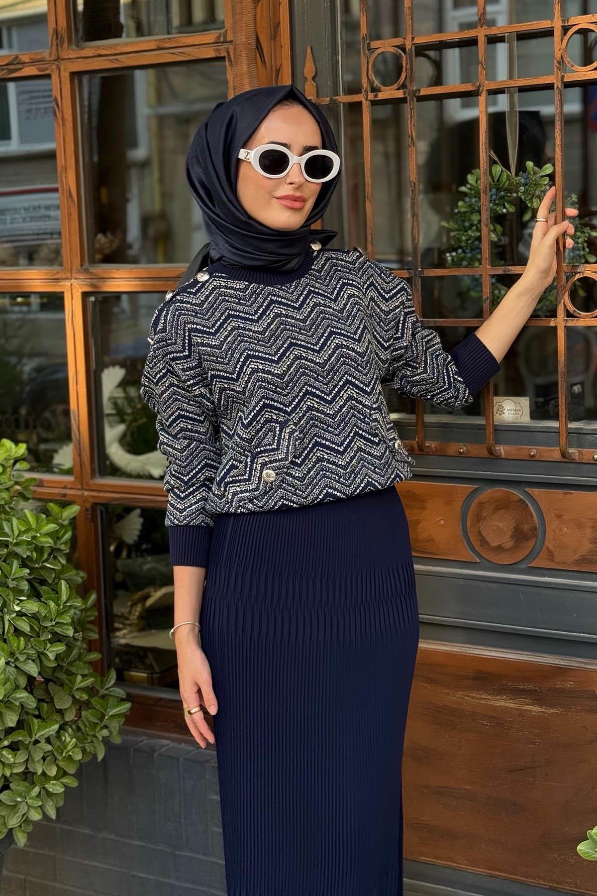 Moodbasic Kazak MA30.01 Lacivert