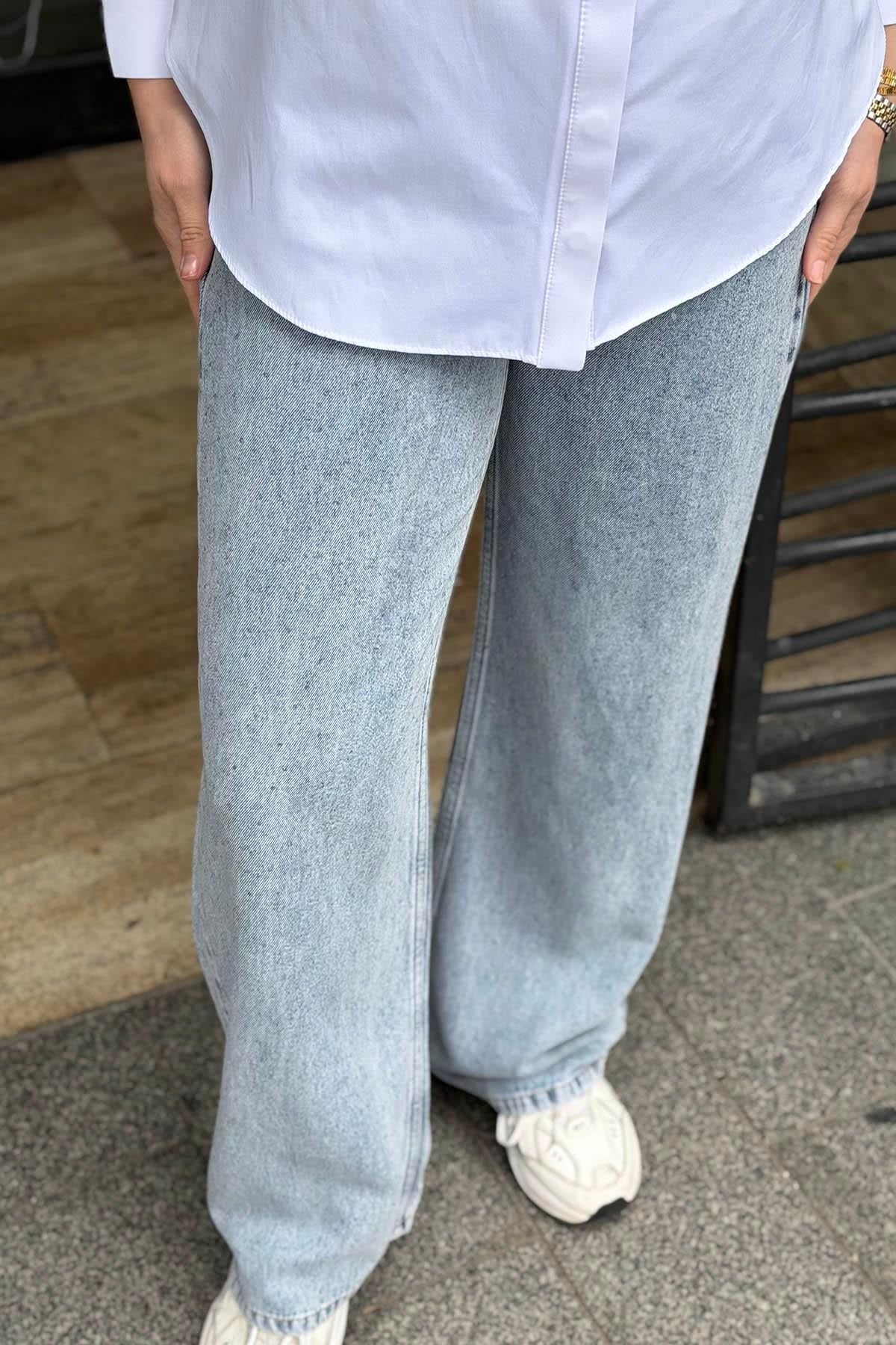 Moodbasic Pantolon MA20.06 Buz Mavisi