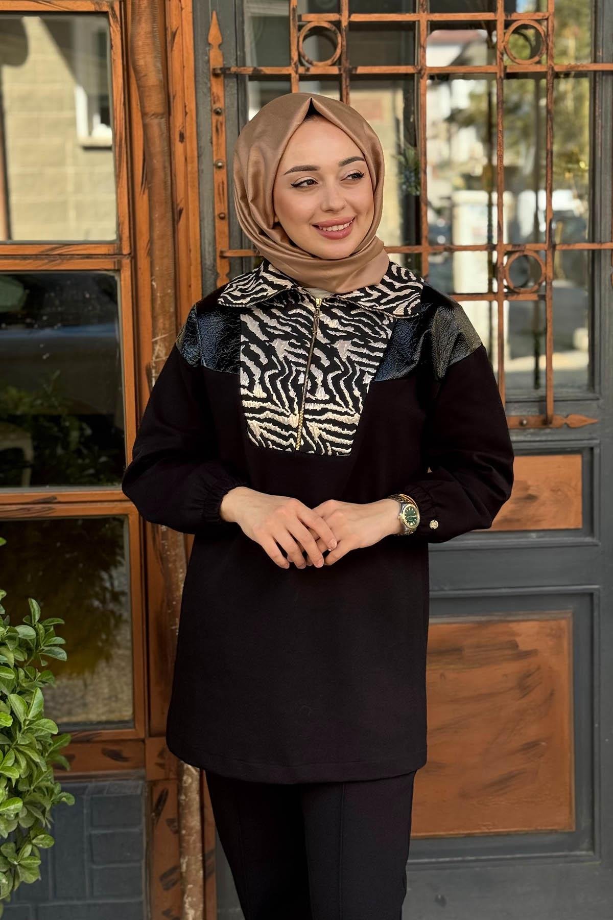 Moodbasic Pantolon Takım MA24.38 Siyah