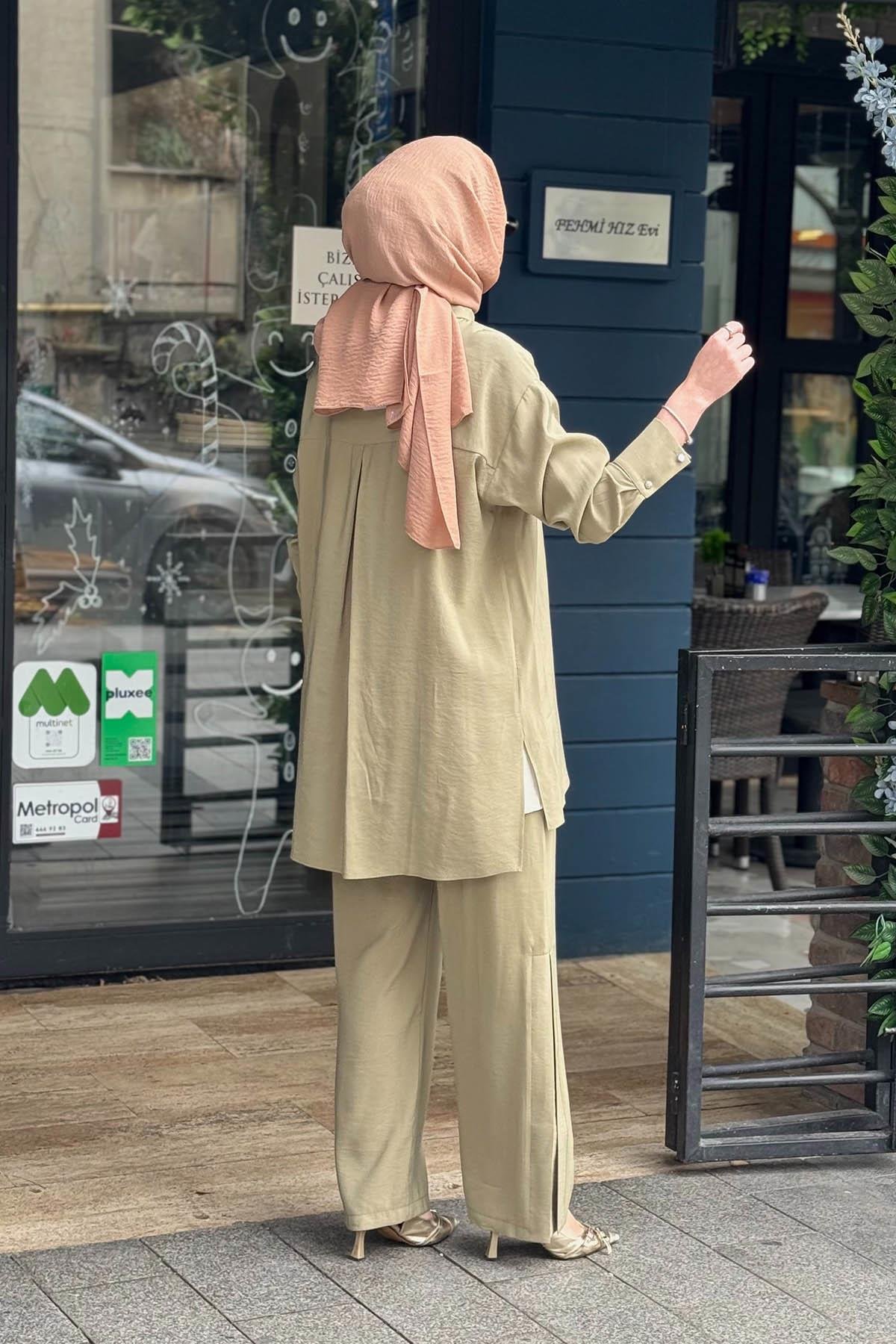 Moodbasic Pantolonlu Takım MB24.744 Haki