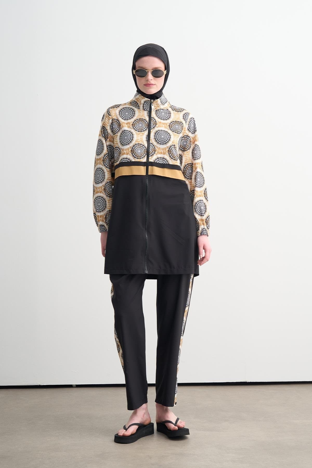 Moodbasic Pareolu Tesettür Haşema SW36.323 Siyah