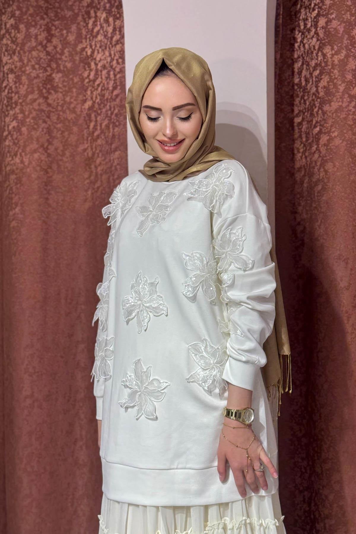 Moodbasic Sweat MA21.01 Ekru