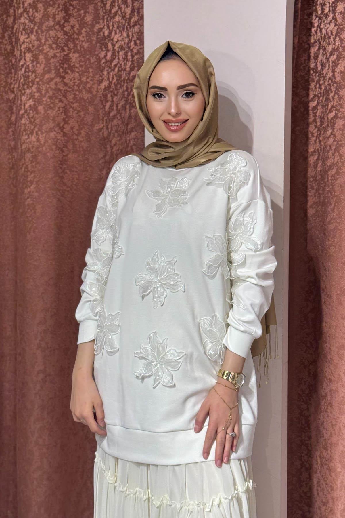 Moodbasic Sweat MA21.01 Ekru