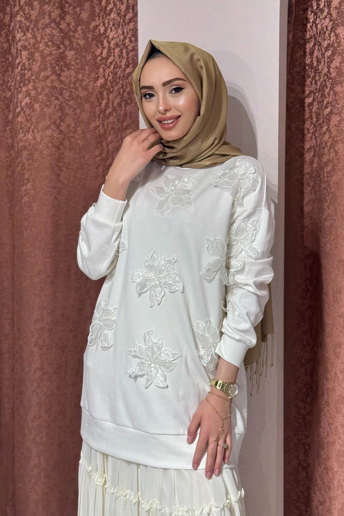 Moodbasic Sweat MA21.01 Ekru