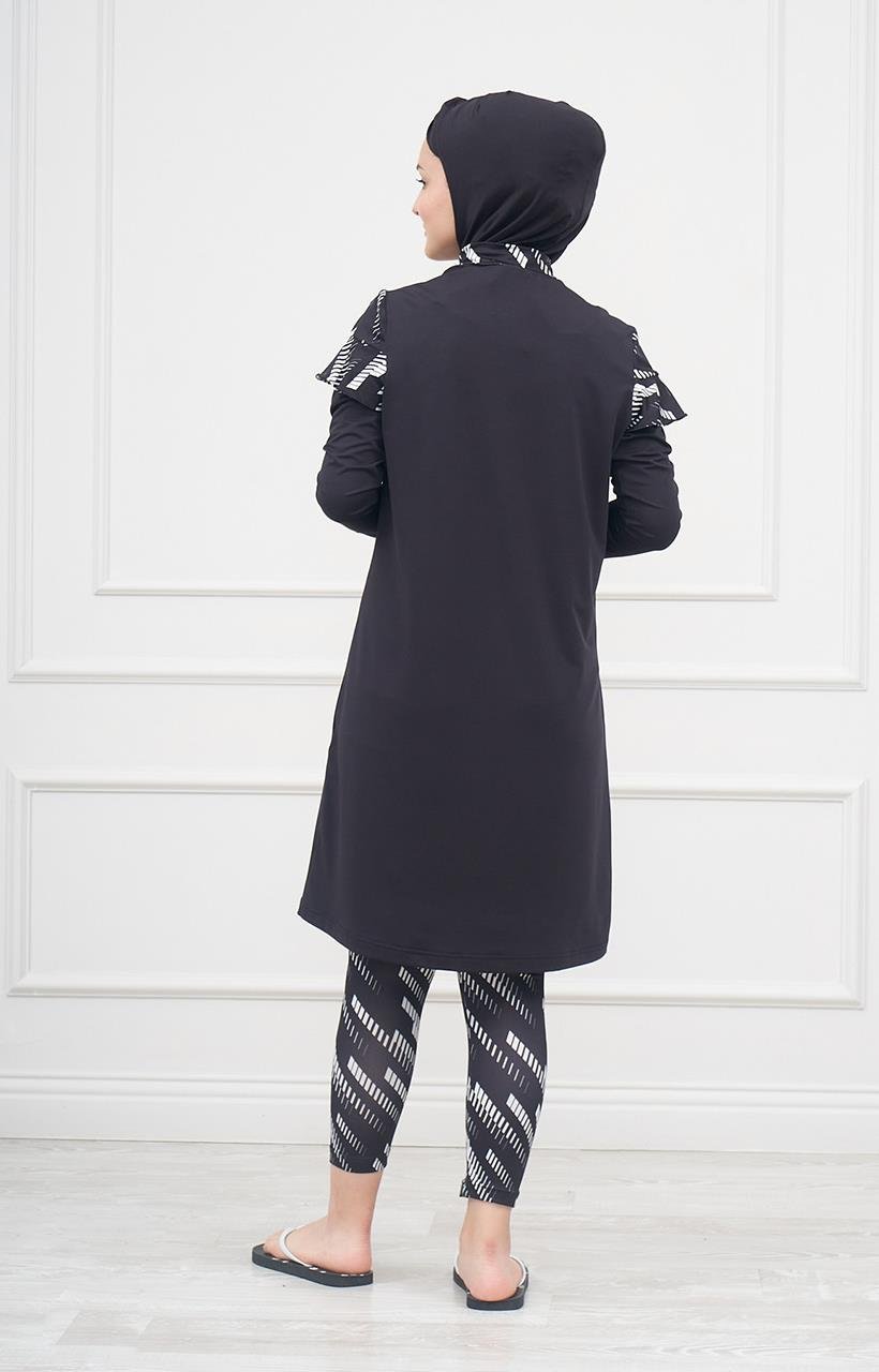 Moodbasic Tesettür Mayo 3655 Siyah