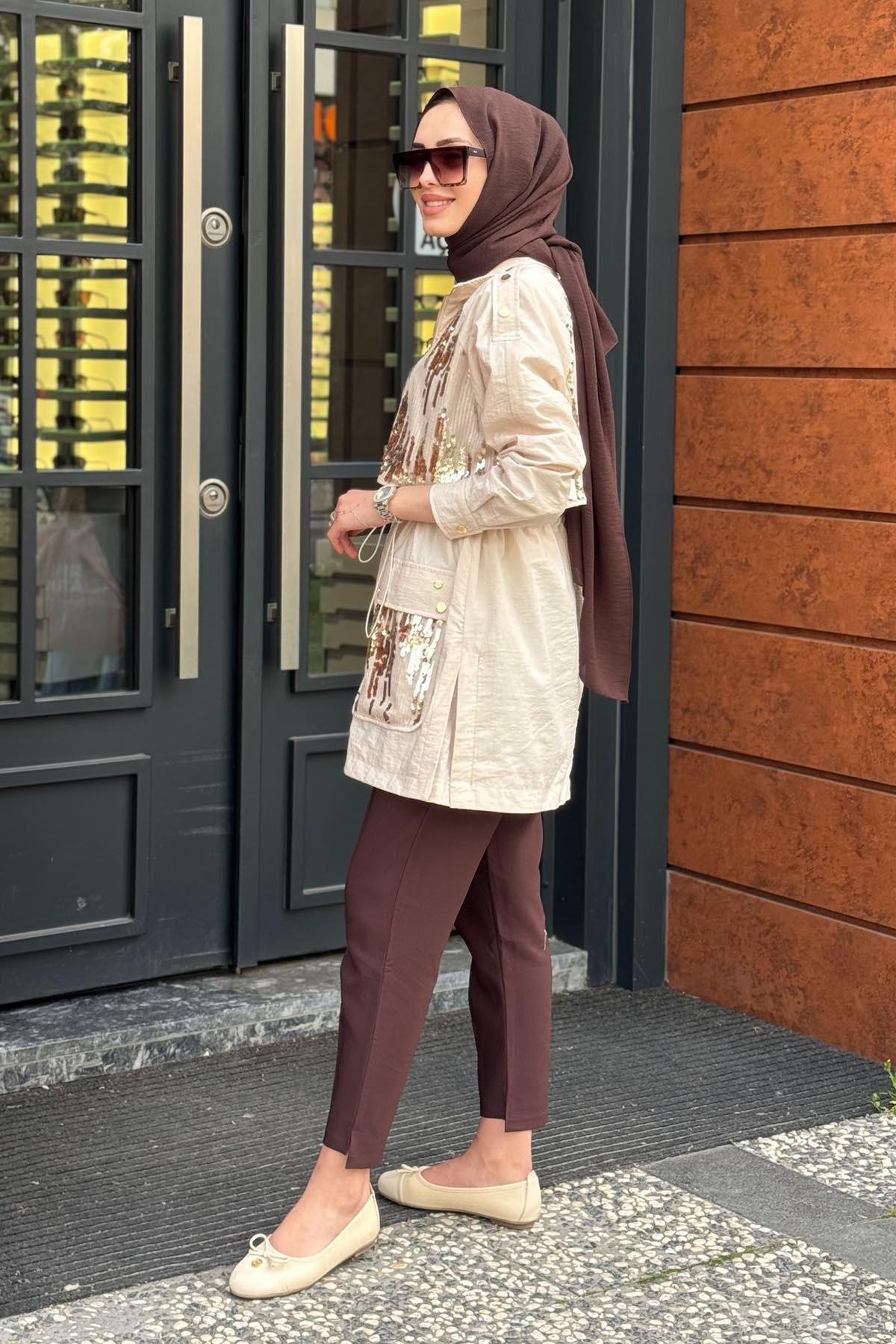 moodbasic Trench MA25.01 Bej