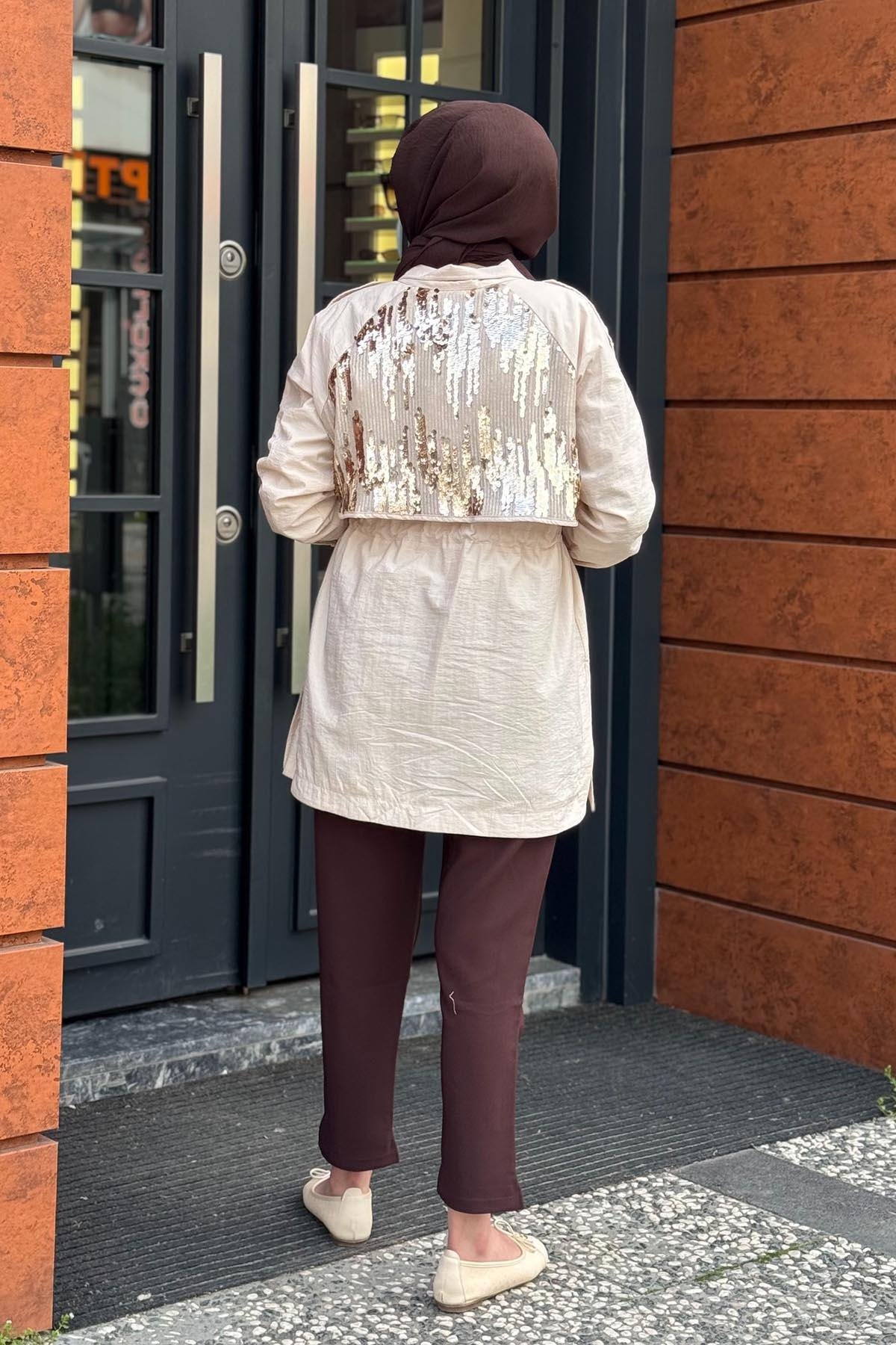 moodbasic Trench MA25.01 Bej