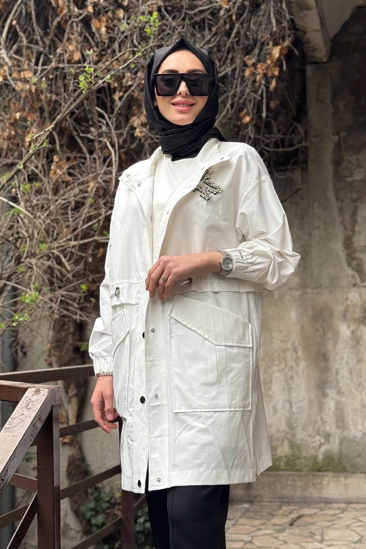 Moodbasic Trençh MB25.69 Ekru