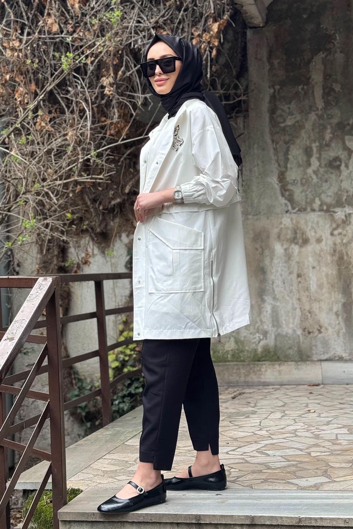 Moodbasic Trençh MB25.69 Ekru