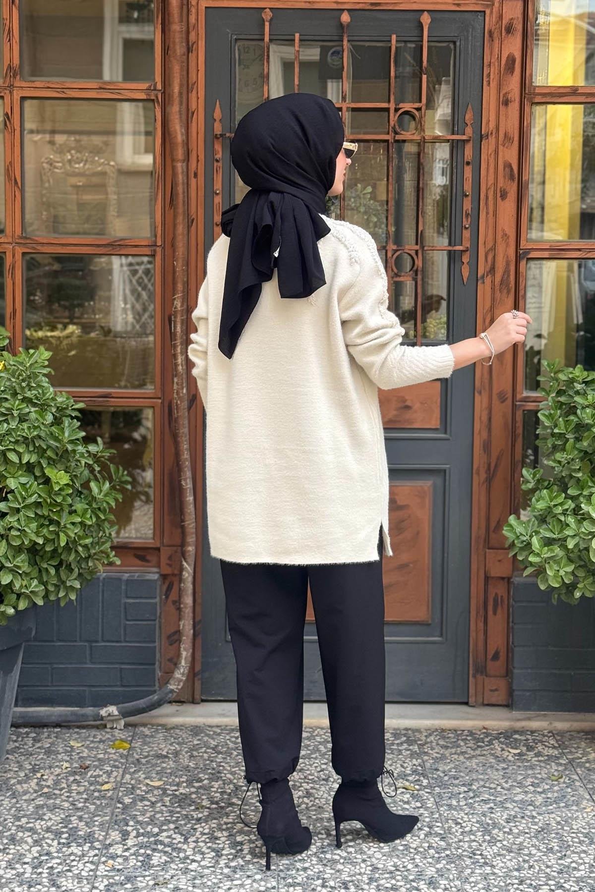 Moodbasic Triko Tunik MA30.06 Bej