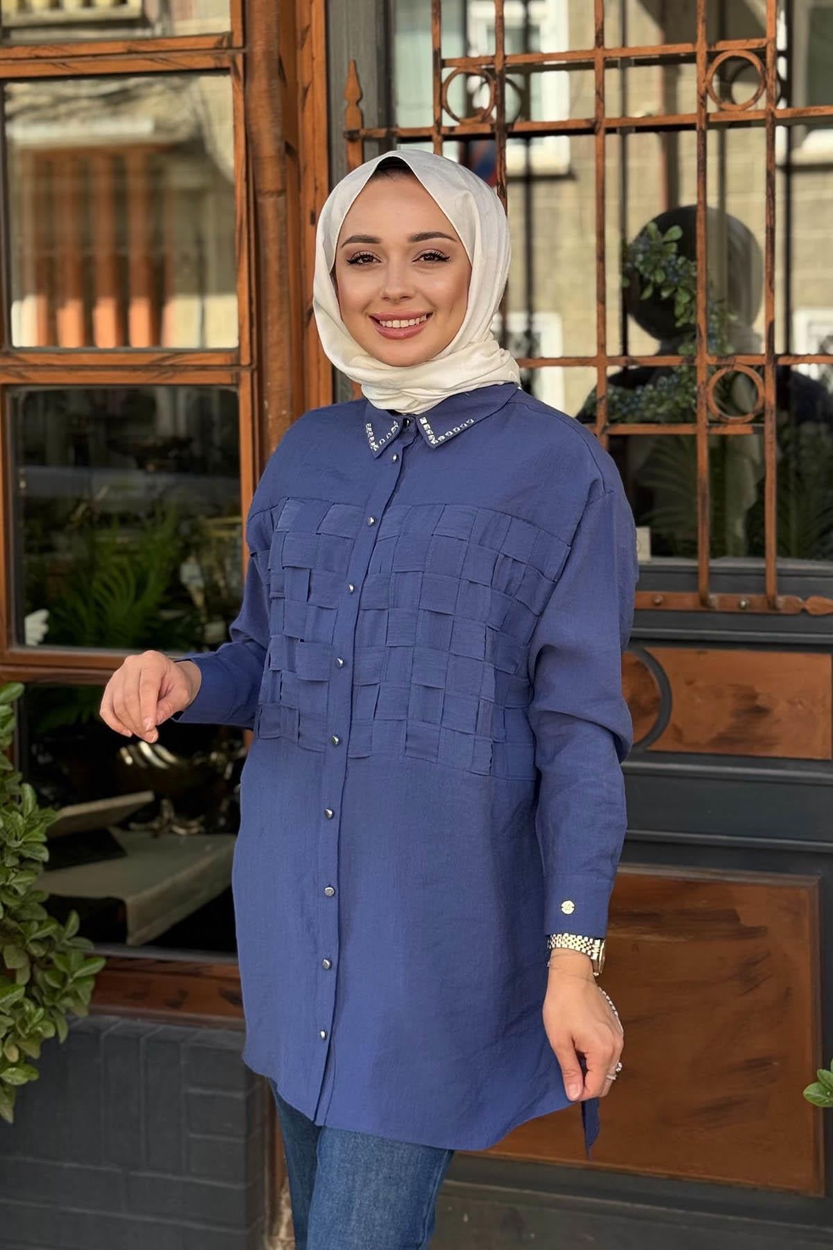 Moodbasic Tunik MA11.06 Lacivert