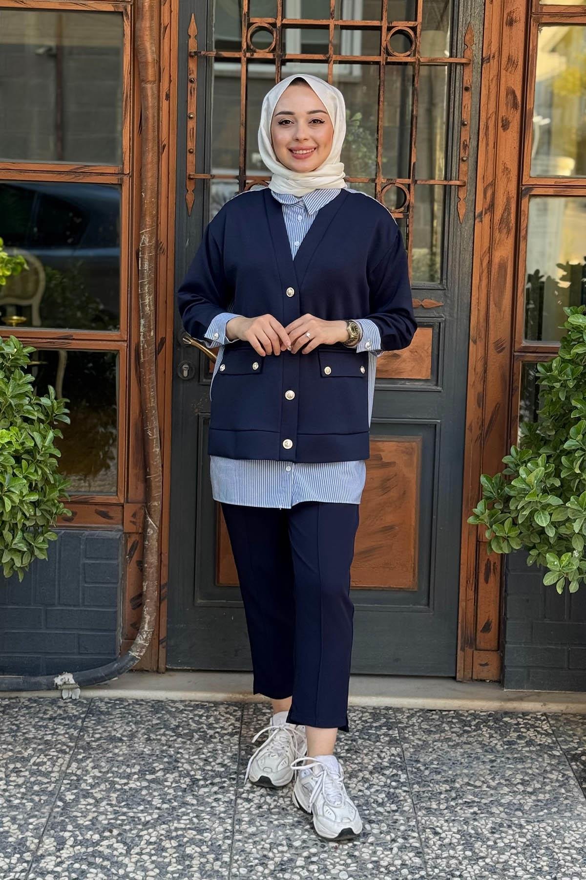 Moodbasic Tunik MB27.190 Lacivert